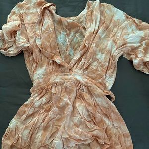 Young Fabulous & Broke tie dye romper